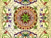 stock-vector-abstract-floral-stained-glass-window-125976458